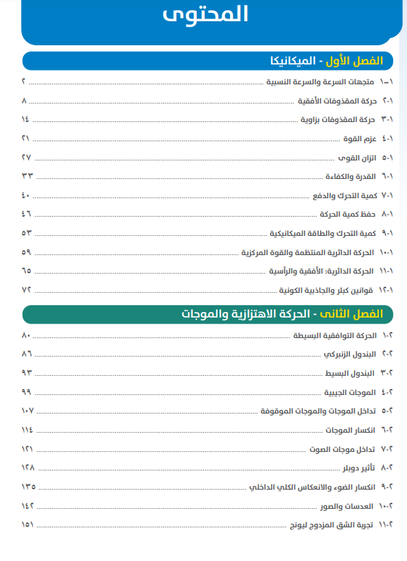 منهج الفيزياء تانية بكالوريا 2026-2027.. رابط تحمي منهج الفيزياء تانية بكالوريا 2026-2027.. رابط تحمي